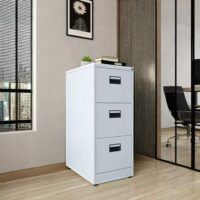 3-Drawers Metallic Office Cabinet - Image 5