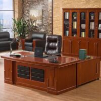 wooden veneer table design- 1.8 meters