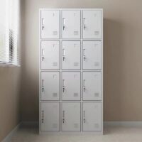 12-Locker steel office cabinet - Image 2