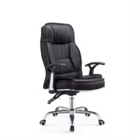 Modern Swivel Leather Chair - Image 5