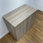 Double Door Office Credenza Storage Cabinet
