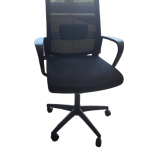 captain mesh office seat| deep black color| classy chairs in Kenya