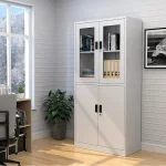 2-Door metallic office cabinet