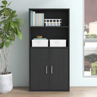 2-Door storage credenza cabinet