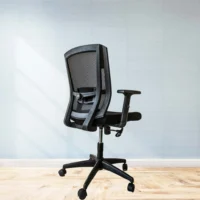 ErgoMesh Mid-Back Black Office Chair - Image 3