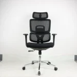 High-back orthopedic office seat