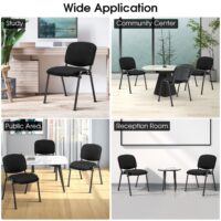 Scatter Armless Stacking Guest Chair - Image 2