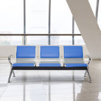 3-Link Office Reception Bench