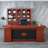 Boss Office L-shaped Imported Desk