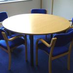 Customized Round Table (Variety of colors)