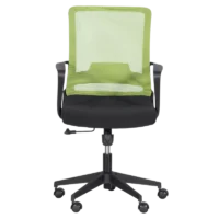 Captain mesh office chair (Green) - Image 5