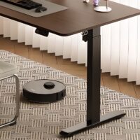 A modern Powered Adjustable Table with a motorized height-adjustment system, sturdy frame, and ergonomic design for a comfortable and productive workspace.