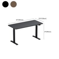A modern Powered Adjustable Table with a motorized height-adjustment system, sturdy frame, and ergonomic design for a comfortable and productive workspace.