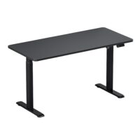 A modern Powered Adjustable Table with a motorized height-adjustment system, sturdy frame, and ergonomic design for a comfortable and productive workspace.