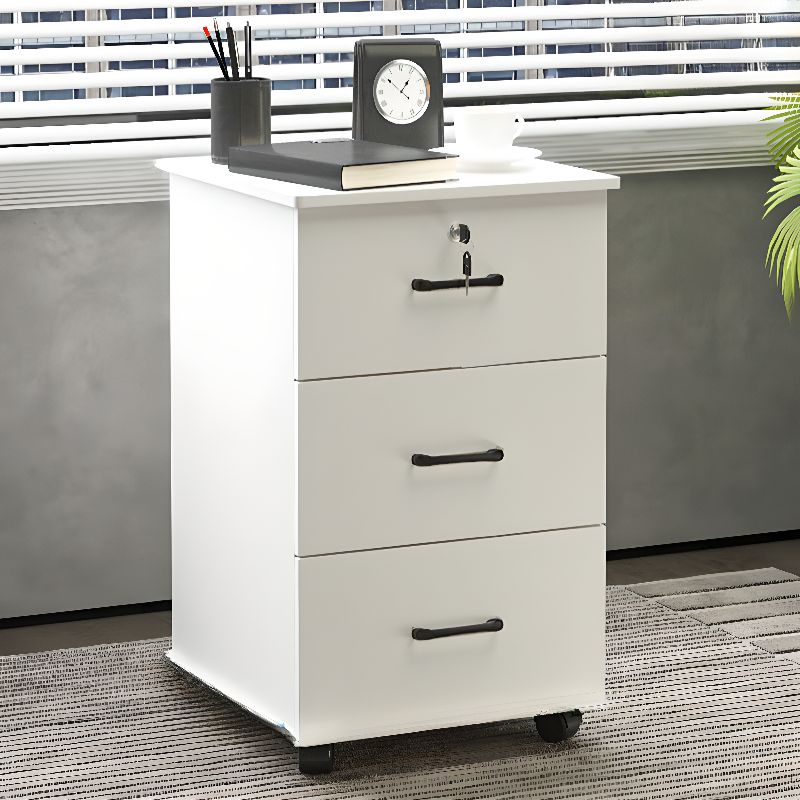 3-Drawer Lockable Pedestal 3-drawer lockable pedestal office storage unit with secure drawers