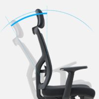 Ergonomic Executive Desk Chair with adjustable height, lumbar support, and breathable mesh or leather upholstery for optimal comfort and support.