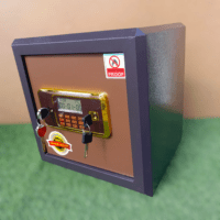 40kg fireproof safe with a sturdy steel build, advanced locking system, and fire-resistant materials for secure storage of valuables and documents.
