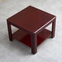 Stylish 60 x 60 cm coffee table with a durable, scratch-resistant surface and sturdy legs, perfect for living rooms, offices, and lounges.