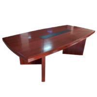 A spacious 2.4-meter boardroom table designed for executive meetings and corporate gatherings.