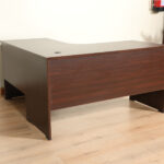 Modern 1.2M L-Shaped Desk with a sturdy steel frame and spacious surface, perfect for home offices, gaming, or study spaces.