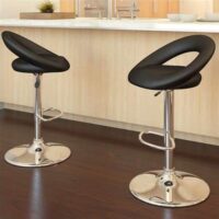 Luxurious Royal Designer Swivel Bar Stool with plush upholstery, a sturdy frame, and a 360° swivel function, perfect for home bars and kitchen islands.