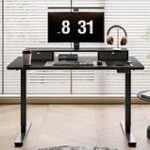 1400mm Adjustable Table with height-adjustable design, sturdy frame, and spacious surface for ergonomic and flexible workspaces.