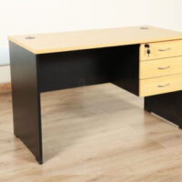 A sleek and compact 0.9M Study Desk with a sturdy frame, smooth surface, and space-saving design, perfect for home offices and study areas.