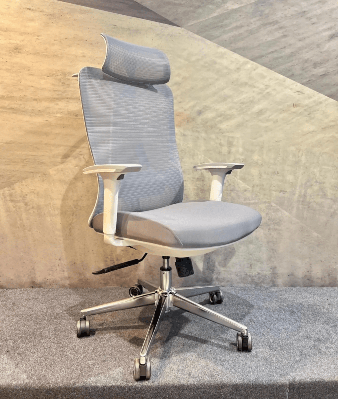 Executive Lumbar Support Chair with ergonomic design, adjustable features, and premium leather or mesh upholstery for comfort.