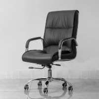 High back leather office chair with ergonomic design, adjustable features, and premium cushioning for maximum comfort and support.