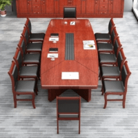 8-10 seater boardroom table with a spacious design, durable materials, and modern functionality for executive meetings and corporate discussions.
