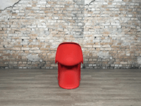 The Vitra Panton Eames Chair with a sleek, ergonomic design, molded construction, and a timeless aesthetic, perfect for modern and classic interiors.