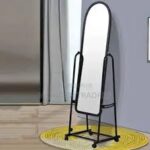 Elegant Standing Dressing Mirror with a full-length reflection, sturdy frame, and modern design, perfect for bedrooms, dressing rooms, and boutiques.