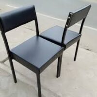 Modern Catalina Waiting Chair with a sturdy metal frame, ergonomic design, and premium upholstery, ideal for offices, lobbies, and public spaces.