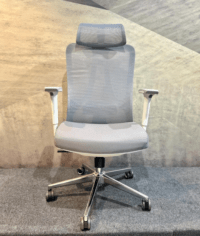 Executive Lumbar Support Chair with ergonomic design, adjustable features, and premium leather or mesh upholstery for comfort.