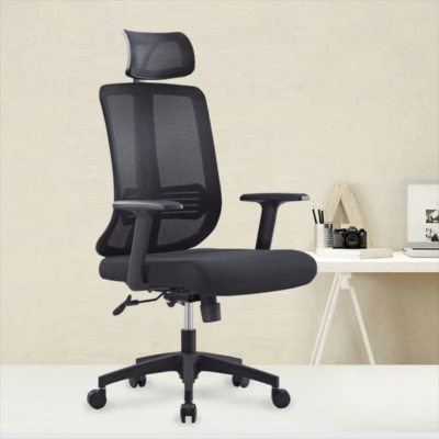 Ergonomic orthopedic mesh high-back office chair with adjustable lumbar support and breathable design for ultimate comfort.