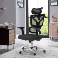 Office Orthopedic Executive Chair with ergonomic lumbar support, adjustable features, and premium cushioning for maximum comfort and productivity.