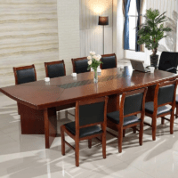 8-10 seater boardroom table with a spacious design, durable materials, and modern functionality for executive meetings and corporate discussions.