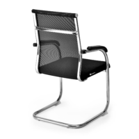 An ergonomic mesh office chair designed for comfort and support. The chair features a breathable mesh backrest to provide ventilation, promoting airflow and reducing heat buildup. The seat is cushioned with a plush, padded cushion that contours to the user’s body for enhanced comfort. Adjustable armrests allow for a customized sitting experience, and the seat height is also adjustable, accommodating various user heights. The chair has a tilt function, allowing for a smooth recline, providing ergonomic support during long hours of sitting. A sturdy, five-point base ensures stability, with smooth-rolling casters for easy mobility across different floor types. The sleek, modern design blends well with contemporary office spaces. Ideal for long working sessions, this chair combines form and function to improve posture and reduce discomfort. The mesh material offers durability while maintaining a lightweight feel, making it perfect for both home and professional office environments.
