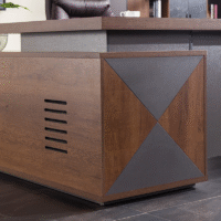 Maximize Productivity with the 160cm Executive L-Shape Office Desk Upgrade your workspace with the 160cm Executive L-Shape Office Desk, a perfect blend of functionality, style, and space efficiency. Designed for modern professionals, this desk offers a sleek solution for home offices, corporate settings, or study areas. Crafted with a spacious 160cm wide desktop, it provides ample room for your computer, paperwork, and office accessories. Additionally, the L-shaped design fits neatly into corners, making it ideal for maximizing floor space without compromising surface area. Constructed from high-quality engineered wood with a durable, scratch-resistant finish, the desk is built to last. The robust metal frame ensures stability and supports heavy equipment with ease. Moreover, the smooth surface is easy to clean, helping you maintain a professional-looking workspace at all times. With integrated cable management and optional storage shelves or drawers, organizing your essentials becomes effortless. Whether you're multitasking, gaming, or running a business, this desk adapts to your workflow seamlessly. Key Features: 160cm wide L-shape design for optimal workspace Durable engineered wood top with scratch-resistant surface Strong powder-coated steel frame for added support Space-saving corner fit ideal for any room Easy assembly with clear instructions included Not only is this desk highly functional, but it also features a modern, minimalist aesthetic that complements any décor. From high-efficiency workdays to creative sessions, the 160cm Executive L-Shape Office Desk helps you stay organized and focused. Order now to transform your workspace with this stylish and practical office solution.