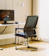 Modern Mesh Visitor Office Chair - Image 6