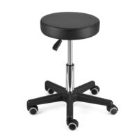 Add comfort and flexibility to your space with our Round Adjustable Leather Stool, designed for both style and functionality. Upholstered in high-quality leather, this stool offers a smooth, durable surface that resists wear while providing a sleek modern look. The adjustable height mechanism lets you customize seating for different needs, whether for home, office, salon, or bar use. Its sturdy base ensures stability, while the compact round design saves space and fits seamlessly into any interior. Lightweight and versatile, this stool delivers practical seating with a touch of elegance. 📌 Point Form (SEO Optimized – Active Voice) Premium Leather Upholstery – Durable, smooth, and stylish. Height Adjustable Design – Fits multiple seating needs. Sturdy Stable Base – Ensures safety and balance. Compact Round Shape – Saves space and blends with décor. Lightweight & Portable – Easy to move and reposition. Versatile Use – Perfect for bars, salons, homes, or offices. Modern Elegant Look – Enhances any interior setting.