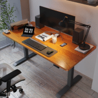 Adjustable Sit Stand Computer Desk - Image 8