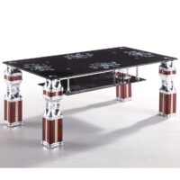 Rectangular Glass Coffee Table - Image 10