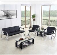 5-Seater executive Leather Sofa Office Reception - Image 3