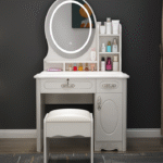beauty vanity set, home vanity set, bedroom vanity table, makeup vanity table, dressing table with mirror, vanity table with stool, wood vanity dressing table, modern vanity table, white vanity table, vanity table LED mirror, vanity set with lights, compact vanity table, small space vanity, luxury vanity set, classic vanity table, minimal vanity furniture, contemporary dressing table, bedroom furniture vanity, makeup station furniture, mirrored vanity desk, vanity table with drawers, vanity stool included, affordable vanity set, budget vanity table, rustic vanity table, vintage style vanity table, glam vanity furniture, elegant vanity set, black vanity dresser, oak vanity table, oak dressing table, pine wood vanity, solid wood vanity table, vanity table for women, vanity table for girls, minimalist bedroom vanity, chic vanity set, dressing table for small bedrooms, corner vanity table, floating vanity table, wall‑mounted vanity table, LED lighted vanity mirror, vanity mirror with lights, makeup desk with mirror, dressing table with drawers, storage dressing table, vanity for makeup storage, dressing table for cosmetics, home décor vanity, furniture décor vanity, bedroom décor vanity, modern home furniture vanity, ready assembled vanity table, flat‑pack vanity furniture, easy to assemble vanity, wooden dressing table furniture, contemporary bedroom vanity table, multifunctional vanity furniture, vanity table with shelves, vanity table with cabinet, vanity set with mirror, vanity table set under $200, white vanity set furniture, affordable bedroom furniture vanity, budget dressing table, small vanity for apartment, compact makeup vanity, stylish vanity table, fashionable vanity furniture, Scandinavian vanity table, minimalist Scandinavian vanity,