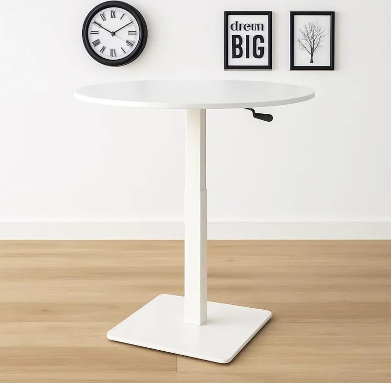 Round Electric Adjustable Home/Office Table