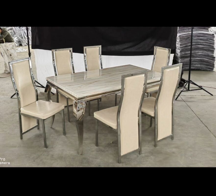 Home Dining Set, Wooden Dining Table, Dining Chairs, Modern Dining Set, 4-Seater Dining Set,