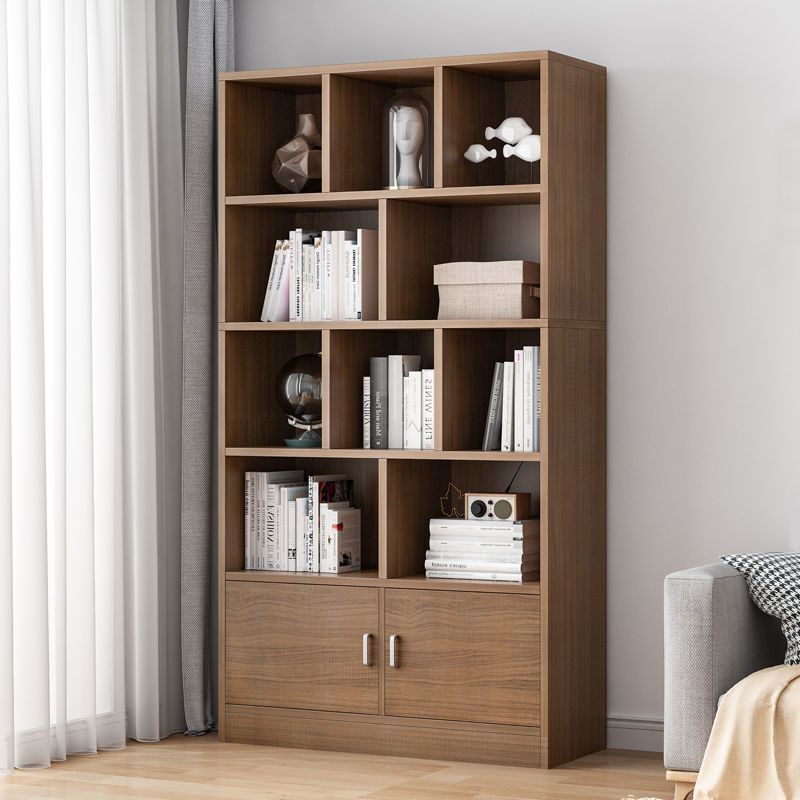 Office Bookshelf, Wooden Office Bookshelf, Modern Office Bookcase, Office Storage Shelf,